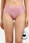 Zivame Rose Blush Vows Medium Rise Full Coverage Hipster Panty - Rose Tan — thumbnail 1